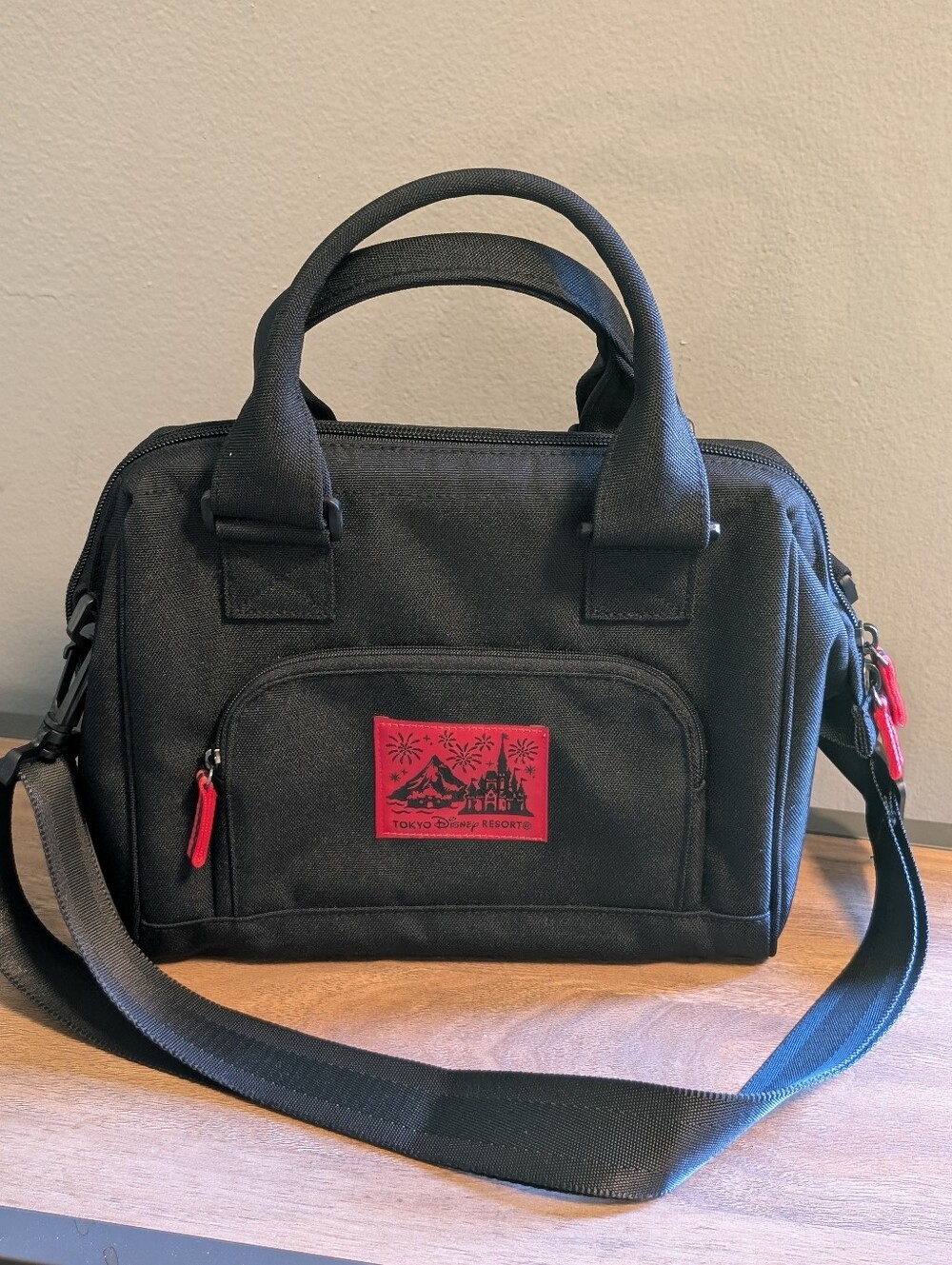 Tokyo Disney Sea Black 2-Way Crossbody Mini Tote Bag